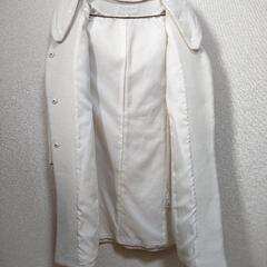 値下げ　プロポーションボディドレッシング フード付きvカラーコートの画像