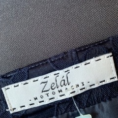 卒業式　入学式　セレモニーなどに　濃紺ワンピース　の画像