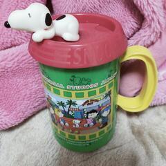 新品・レア・スヌーピーマグ・蓋付き