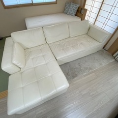 ニトリ　L字型ソファ