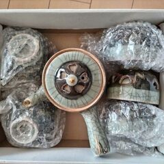 相馬焼　茶器セット