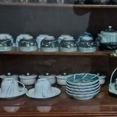 相馬焼　茶器セットの画像