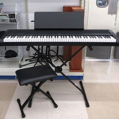 KORG/コルグ 電子ピアノ デジタルピアノ B2 ブラック スタンド・サスティーンペダル・アダプター・譜面台・イス付属 NH鍵盤 88鍵 2022年製 中古品 動作確認済みの画像