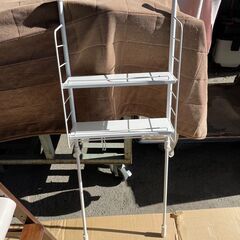  突っ張り キッチン ラック スリム ポール ラックの画像