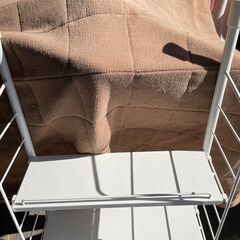  突っ張り キッチン ラック スリム ポール ラックの画像