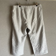 チャンピオン　ハーフ丈パンツ　スウェット　ホワイトの画像