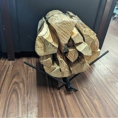 ハンドメイドまきスタンド