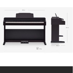 Roland電子ピアノRP30（使用期間1年程度）・イス、ヘッドフォン付の画像