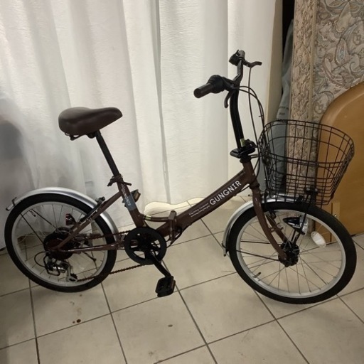 GUNGNIR  折りたたみ自転車　20インチ　6段変速