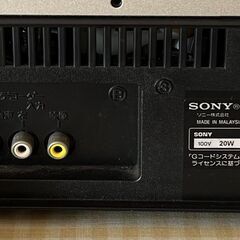 SONY ビデオカセットレコーダー　SLV-R550の画像