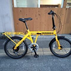 HUMMER 折り畳み自転車 自転車の中古が安い！激安で譲ります