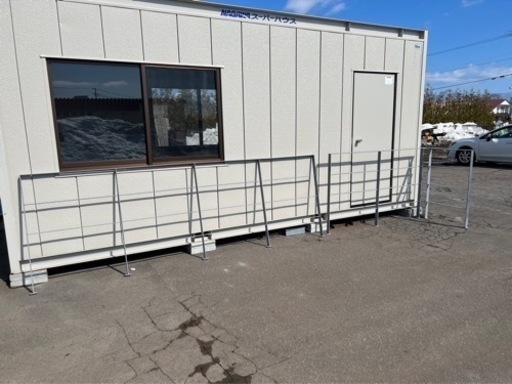 室内　平鉄の手すり