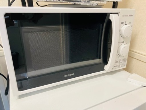 3月11日引取希望　一人暮らし家電セット　2022年製　アイリスオーヤマ　新品購入使用半年　洗濯機　冷蔵庫　レンジ　