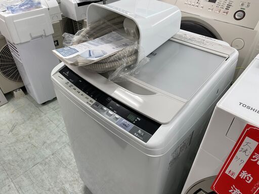 配送設置込み　日立7.0K洗濯機DDモーター　2017年製　分解クリーニング済み！！