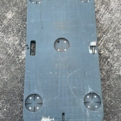 業務用 平台車5輪　連結タイプ2台セットの画像