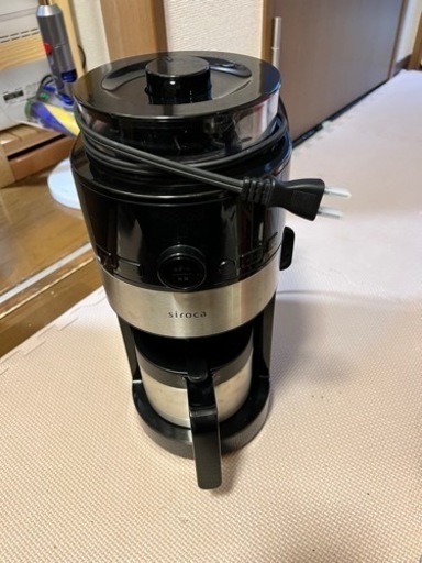 【譲り先決定】sirocaコーヒーメーカーを譲ります