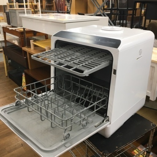 S780 ?期間限定値下げ！ ★水道いらずのタンク式 食器洗い乾燥機「ラクア」 STTDWADW ⭐ 動作確認済 ⭐ クリーニング済 
