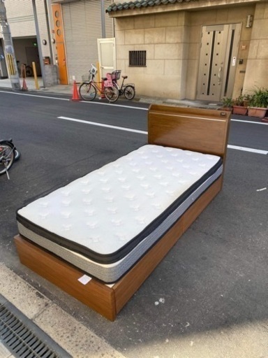 ?シングルベッド?マットレス㊗️組み立て無料?配達可能