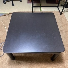 【無料】こたつ（こたつ本体、こたつ布団）お受け取り日から使用できます。の画像