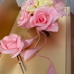 髪飾りの画像