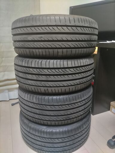 中古タイヤ18インチ送料込み：ピレリPOWERGY225/40R18 92W　4本　美品