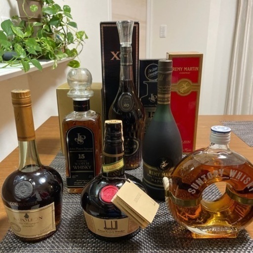 ウィスキー、スコッチ、コニャックなど