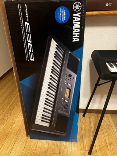 引き取りに来てくれる方限定　ヤマハ YAMAHA 電子キーボード PORTATONE ポータトーン PSR-E363