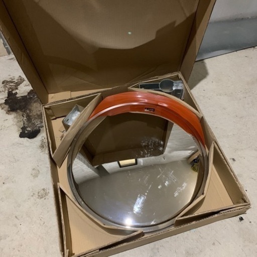 600mmステンレスカーブミラ