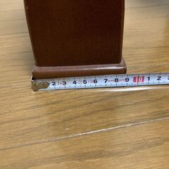 木製 卓上ミラー 鏡 大型 角度調整 持ち運び 化粧鏡 メイク 化粧ミラー★サイズ約：奥行9㎝×幅53.5㎝×高さ38.5㎝の画像
