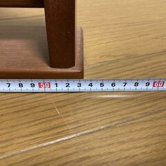 木製 卓上ミラー 鏡 大型 角度調整 持ち運び 化粧鏡 メイク 化粧ミラー★サイズ約：奥行9㎝×幅53.5㎝×高さ38.5㎝の画像