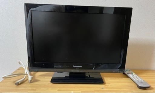 液晶カラーテレビ パナソニック ビエラ ブラック 19インチ 2011年製