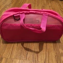 絵の具道具セット　ピンクバッグの画像