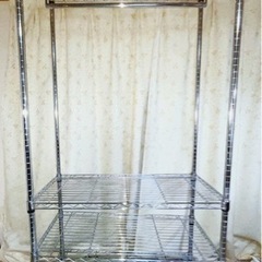【中古】スチールラック　メタルシェルフ
