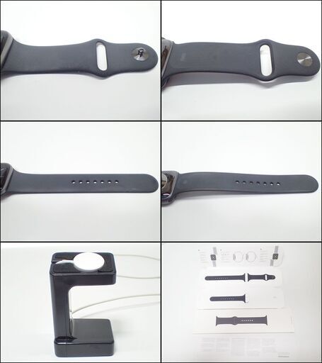 D480 Apple Watch series4 GPS+Cellular 44mm ブラックスポーツバンド