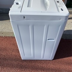 万代店　2021年製★極上超美品 中古★YAMADA 6kg 忙しい朝に便利!!スピードコース搭載！ステンレス槽で清潔★洗濯機【YWM-T60H1】の画像