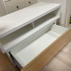 【譲ります】ニトリ　テレビ台(※説明文読んでください！)の画像