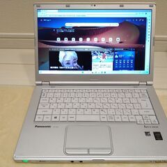 中古美品ノートパソコンPanasonic CFLX4-1/i5高...