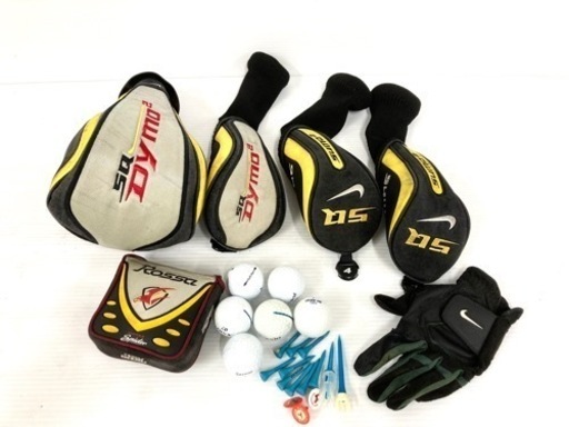 【SOLD OUT！】◆NIKE SQ ＋TaylorMade アイアン◆ゴルフクラブ セット＋ adidas キャディバッグ＋付属品
