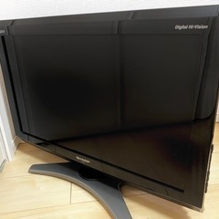 SHARP AQUOS 26インチ　テレビ