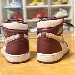 AIR JORDAN1 RETRO HIGH OG BORDEAUX 28cm 箱付美品の画像