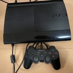 PS3の本体とコントローラーとソフト