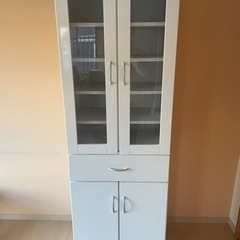 食器棚○ホワイト　美品