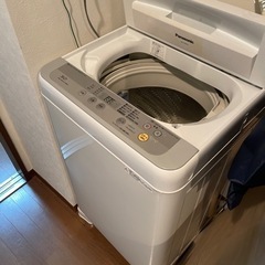 2017年製造Panasonic洗濯機の画像