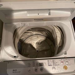 2017年製造Panasonic洗濯機の画像