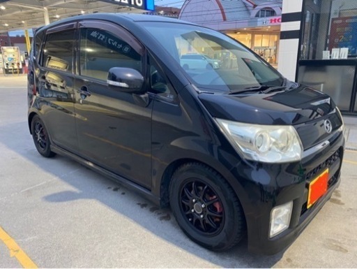 ダイハツムーヴ-ターボ-黒-車検2024/6まで