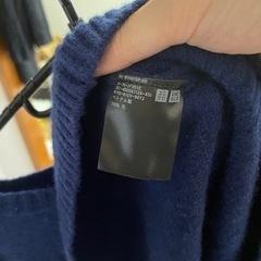 定価ユニクロ3000円ニットセーター(1回のみの画像