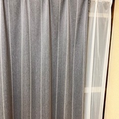 カーテン&レースカーテン　4枚組の画像