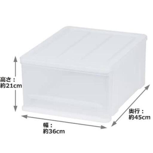 ニトリ　収納小物ケースＬサイズ　５個