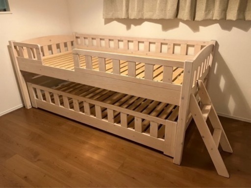 (決まりました)木製すのこ2段ベッド
