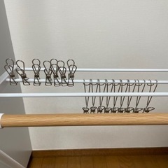 セリアの洗濯バサミセットの画像